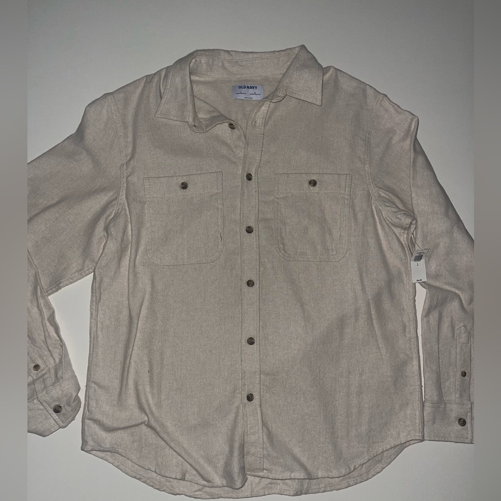 Old Navy Light Tan Knit Cardigan